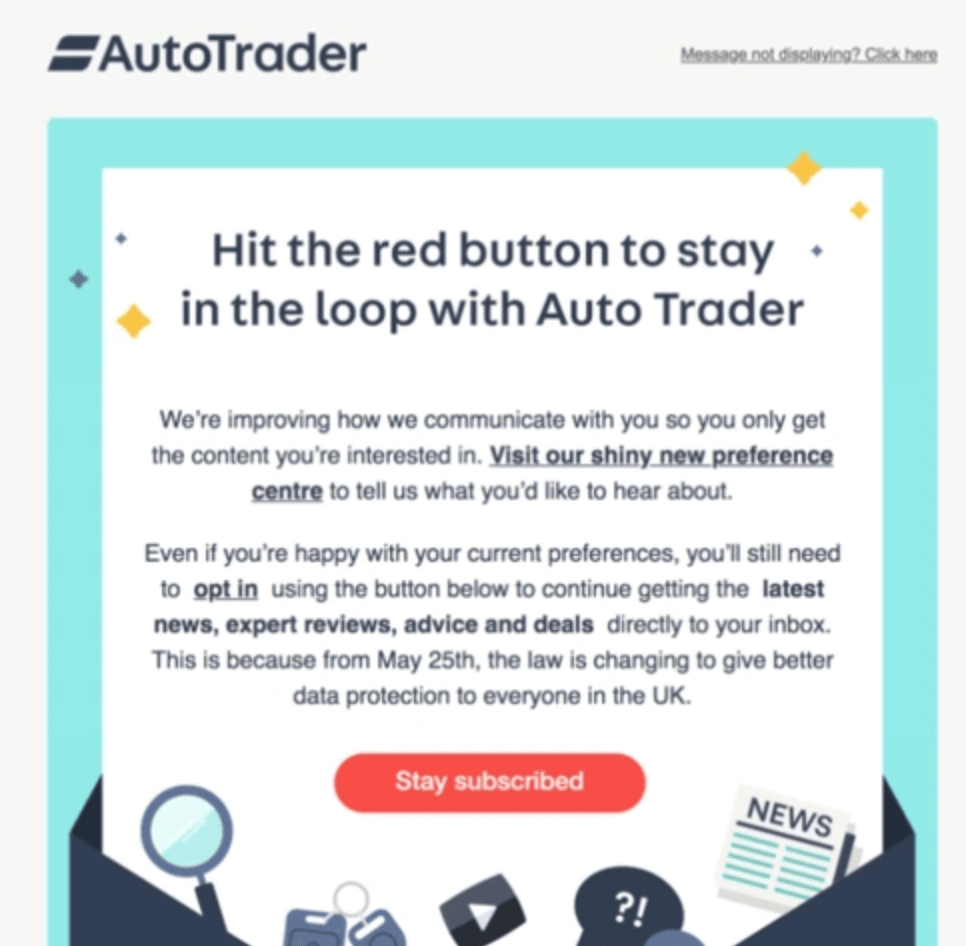 Contoh email marketing